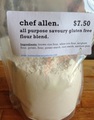 chef Allen Gluten Free Flour Blend (savoury) - $7.50lb