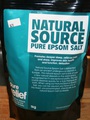 Natural Source Pure Epsom Salt - $20