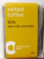 Chocolate Arts - Salted Toffee Chocolate Bar - 42g - $3.75